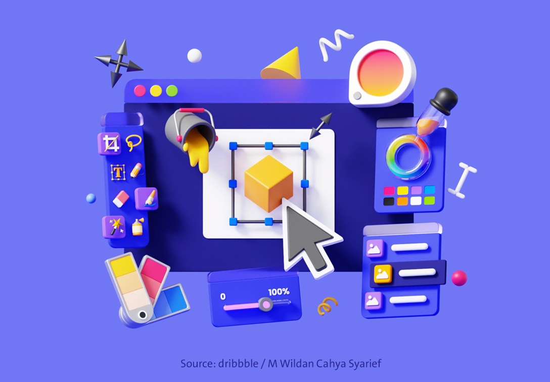 بوارەکانی گرافیک دیزاین